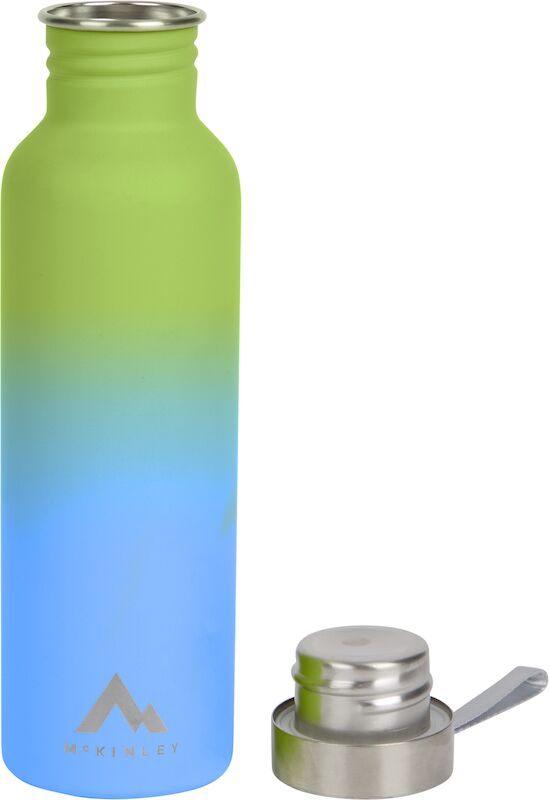 McKinley STAINLESS STEEL SINGLE 0.75L, steklenica alu, modra